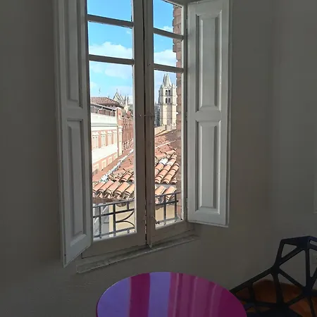 Casa Canas-catedral De 아파트 레온